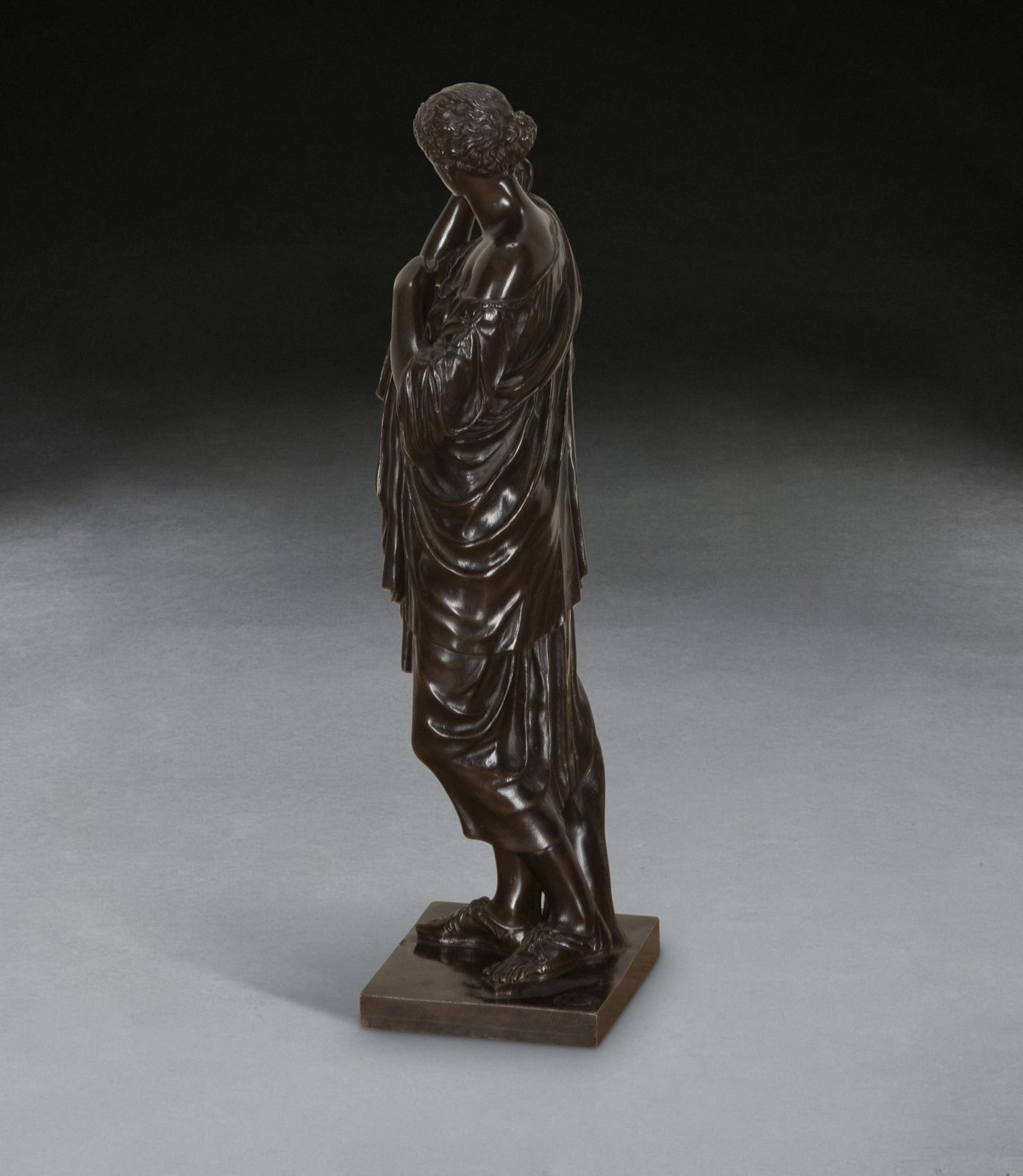 19th Century Grand Tour Bronze Of Diane photo 1250.0
