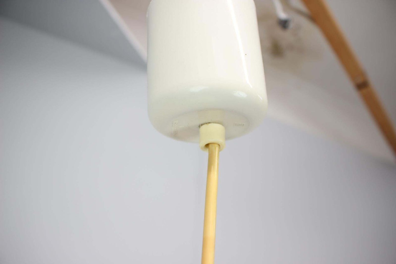 photo furniture 1970s European Mid Century Modern Brass Metal Space Age Pendant Lamp