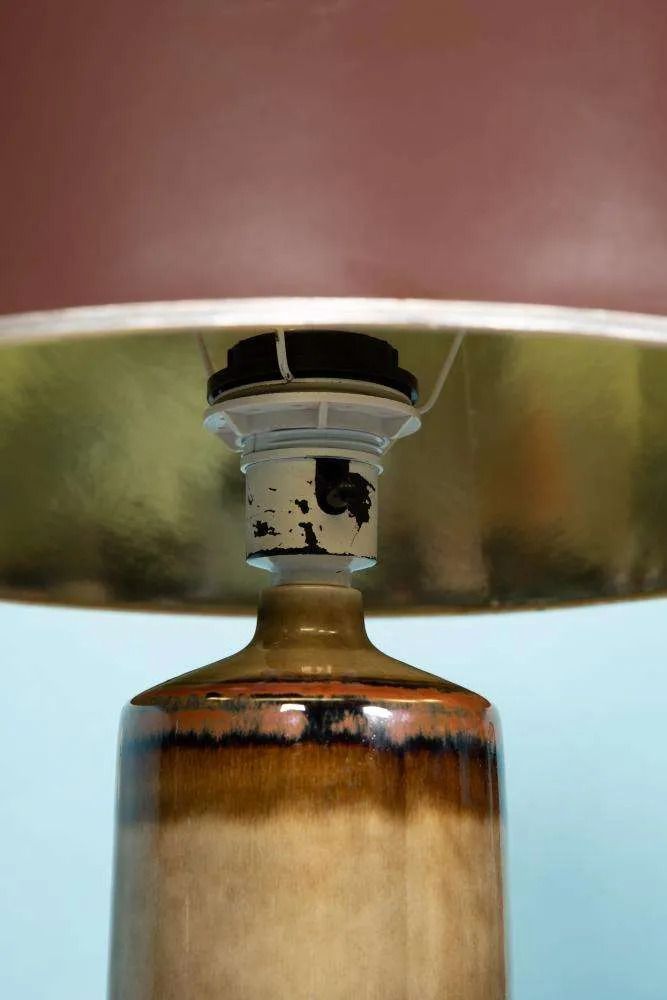 Vintage Design Rörstrand Table Lamp Ceramic. photo buy