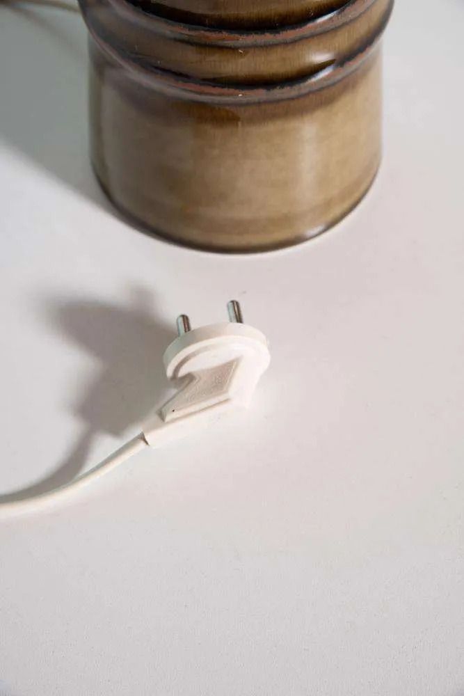 photo vintage Vintage Design Rörstrand Table Lamp Ceramic.