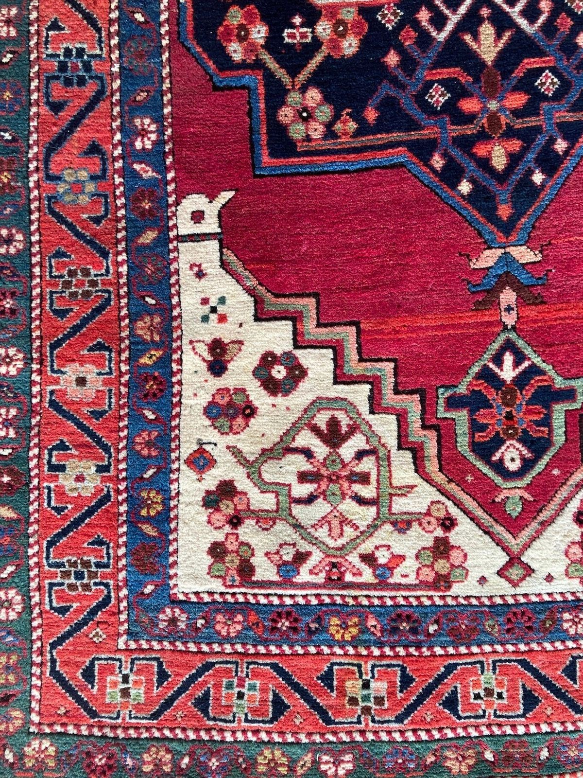 Antique Karabagh Long Rug 2.97m X 1.17m photo vinterior