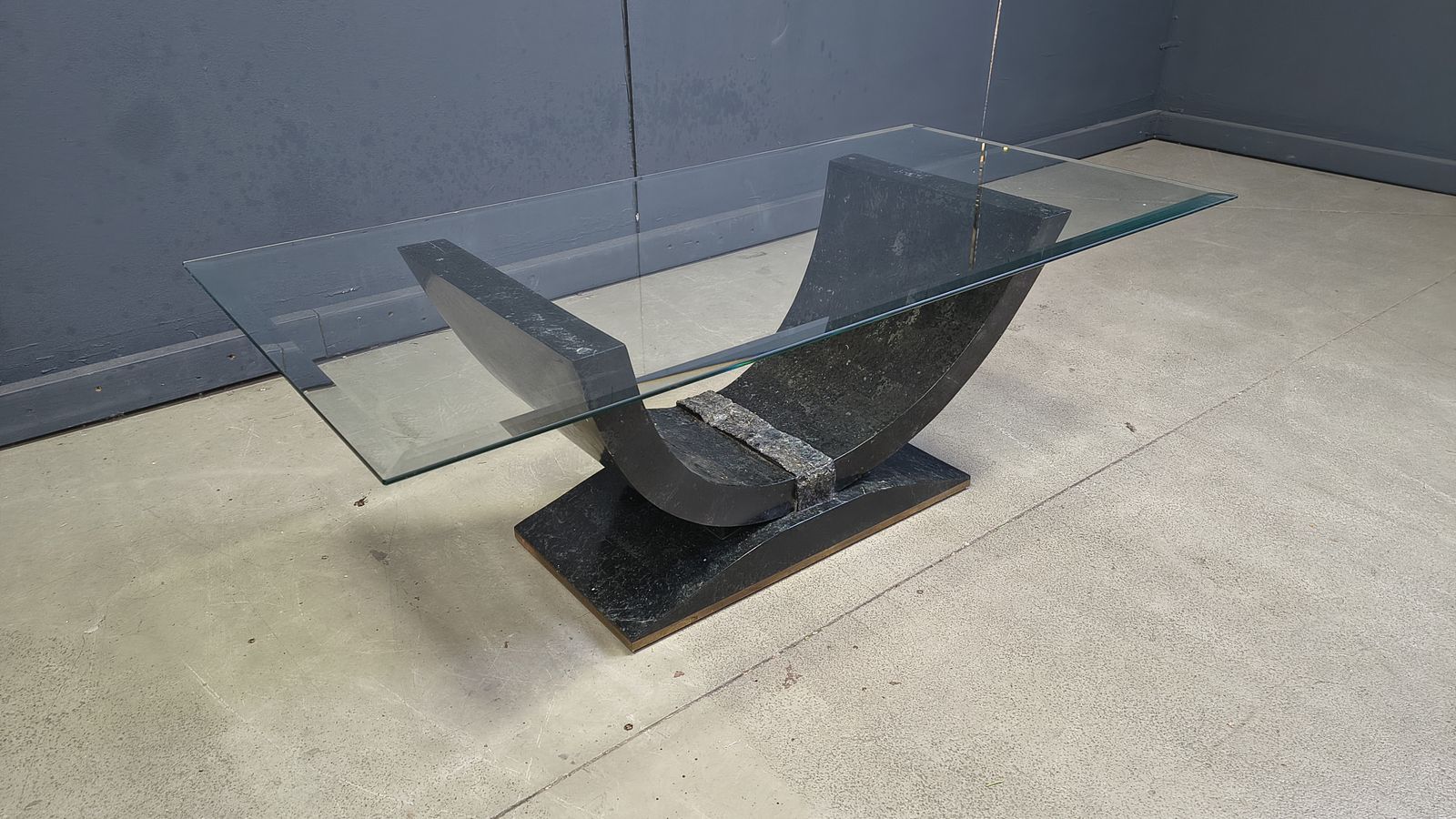 Vintage Tessellated Coffee Table By Maitland Smith, 1980s photo for sale