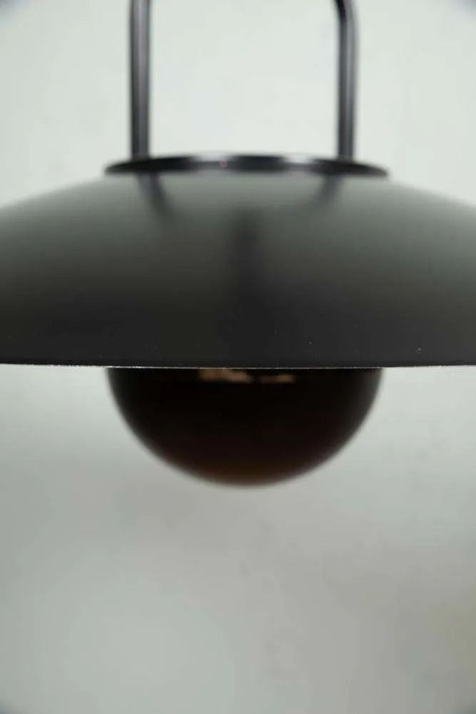 Postmodern Minimalistische Hanglamp Jaren 1980, In Hoogte Verstelbaar photo vintage
