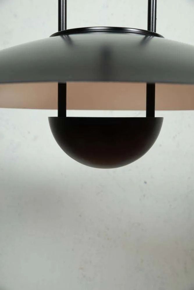 photo furniture Postmodern Minimalistische Hanglamp Jaren 1980, In Hoogte Verstelbaar