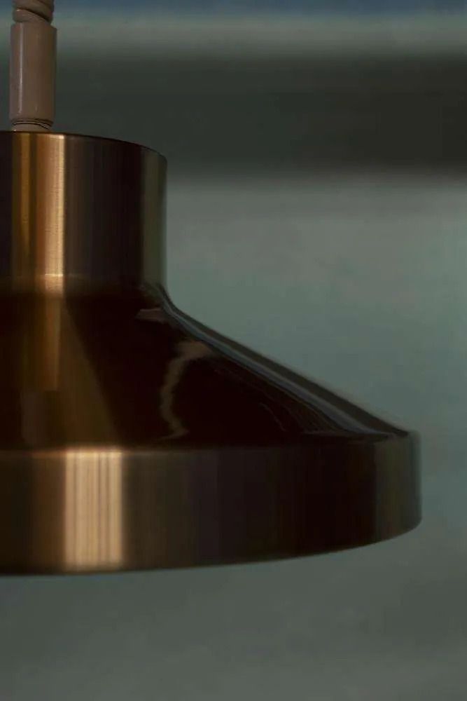 photo for sale Vintage Aluminum Pendant Lamp From The 60s/70s, Dining Table Lamp.