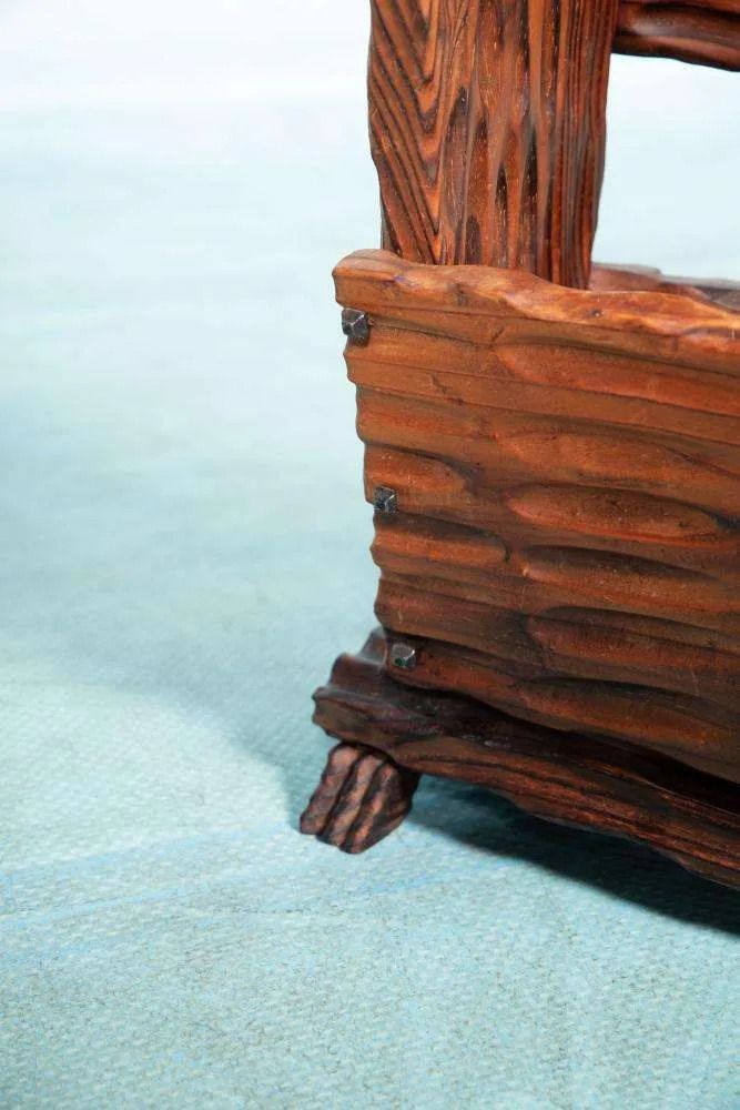 photo buy Brutalist Wooden Reading Holder 70s, Spanish Magazine Rack