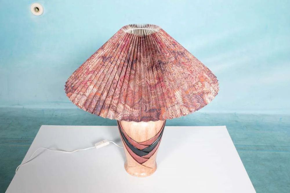 Scandinavian Bohemian Table Lamp 70s/80s, Postmodern. photo furniture