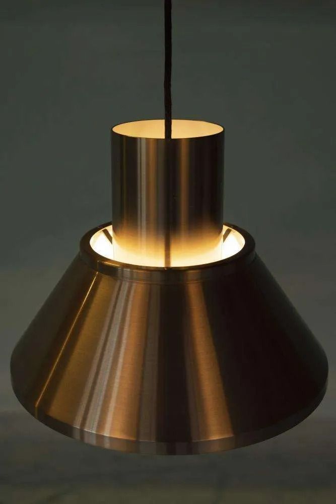 Vintage Danish Design Hanging Lamp From The 1960s, Fog&Mørup Danish. photo vinterior