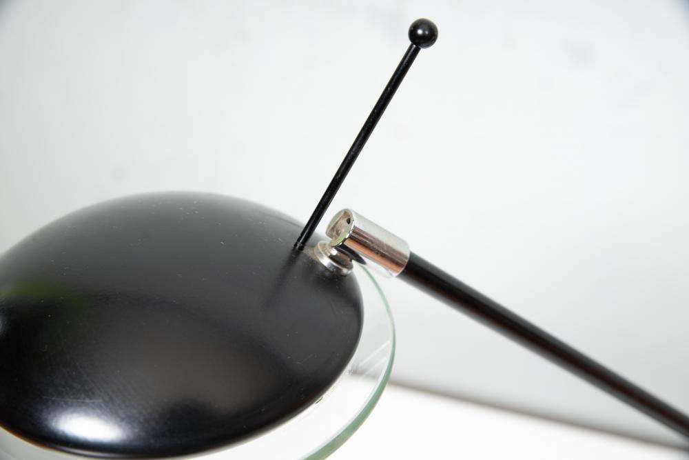 Vintage Memphis Style Fishing Rod Lamp, Minimalist Desk Lamp. photo Lighting