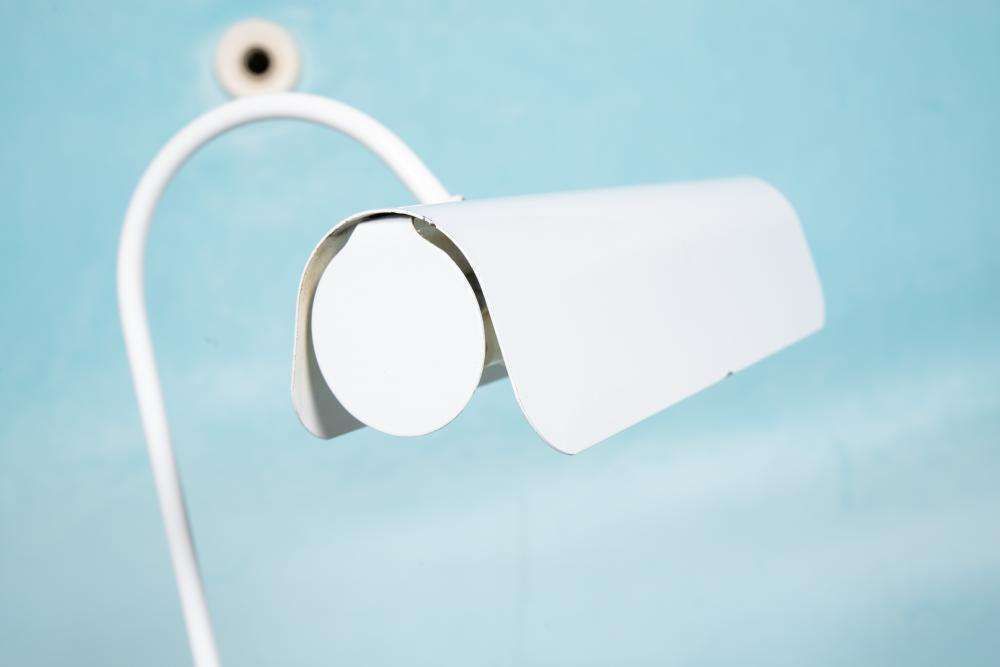 Minimalistische Bureaulamp Uit De Jaren '70, Omi Sölken Memphis Tafellamp. photo Verlichting
