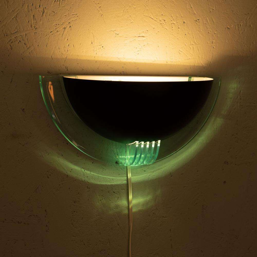 Memphis Wall Lamp 1980s, Space Age Uplight. photo vintage