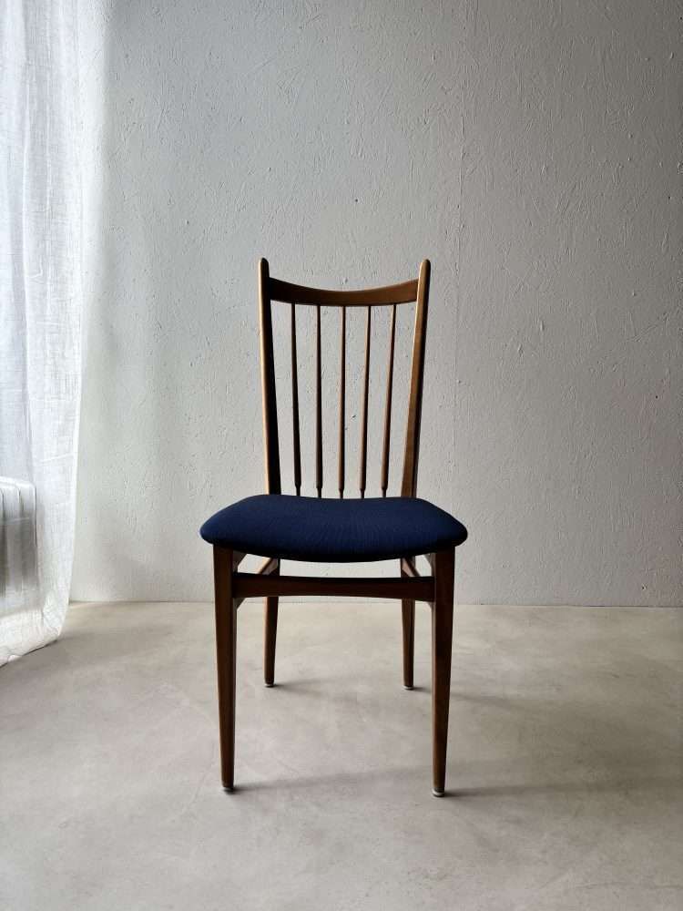 Vintage Set Of Dining Chairs, New Upholstery, 60 Dining. photo buy