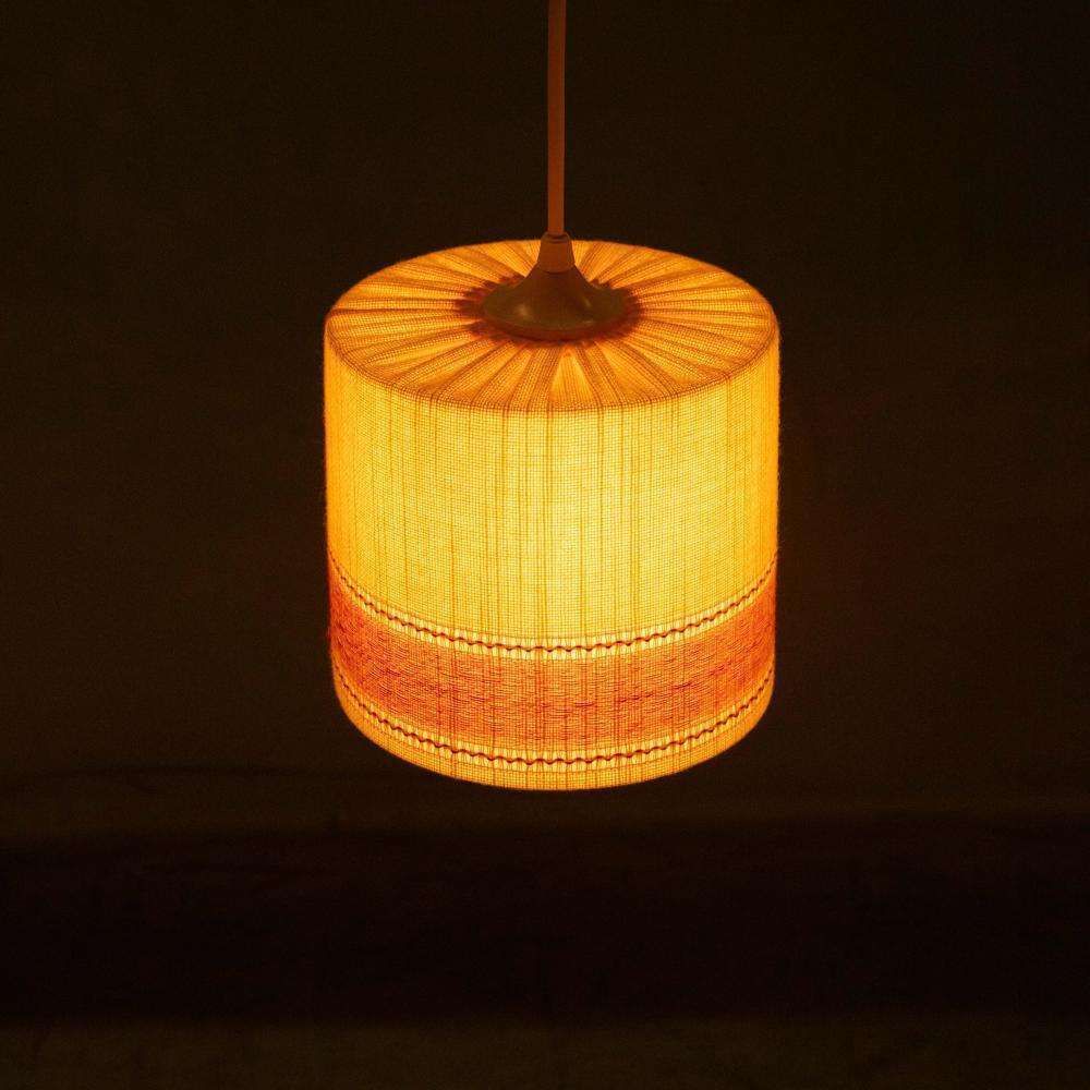 photo buy Space Age Pendant Lamp Ochre Yellow, Sixties Swedish Yellow Pendant.