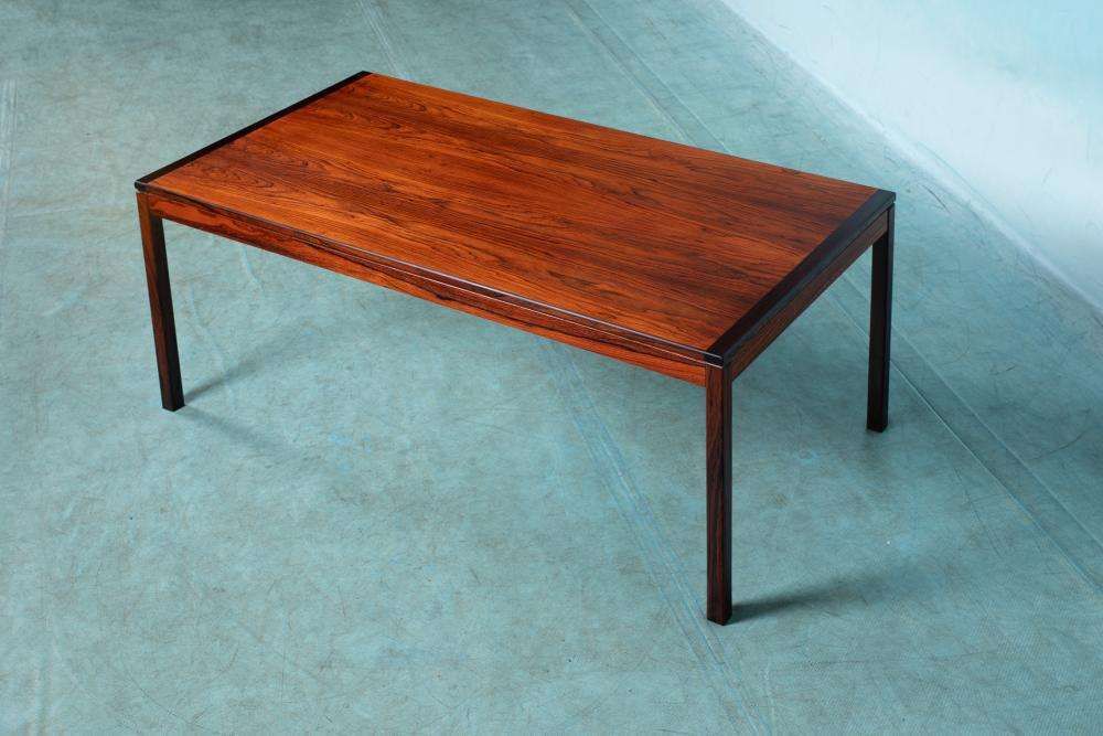 Opgeknapte Vintage Scandinavische Salontafel, Mid Century photo Meubels