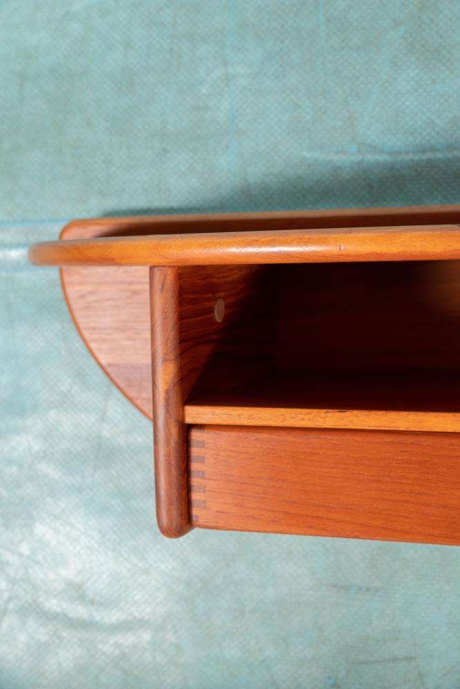 Deens Design Teakhouten Wandconsole, Kai Kristiansen photo vintage