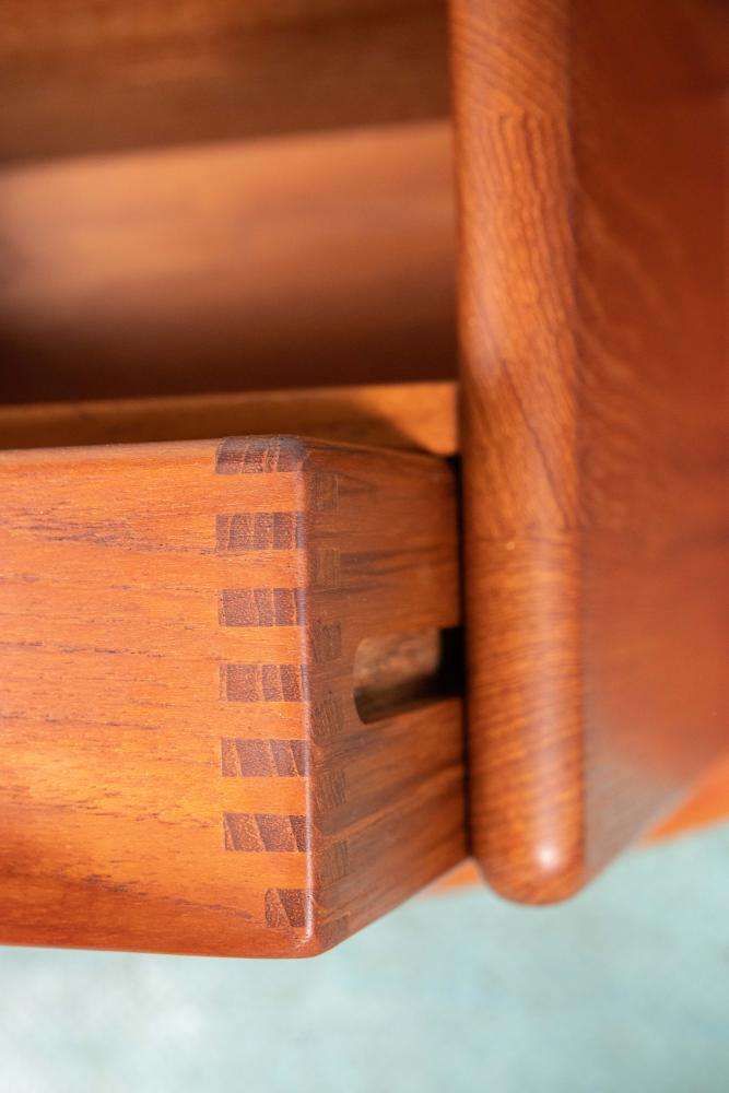 Meubels Deens Design Teakhouten Wandconsole, Kai Kristiansen photo
