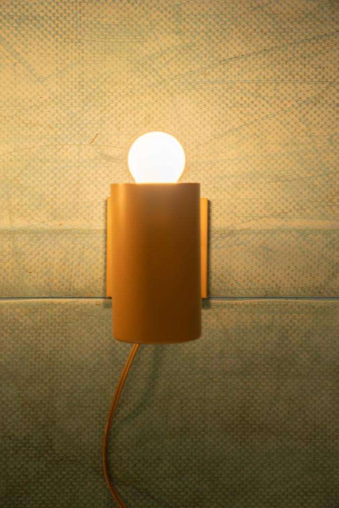 photo vinterior Vintage Set Of Danish Fog&Mørup Wall Lamps Pastel Jo Hammerborg
