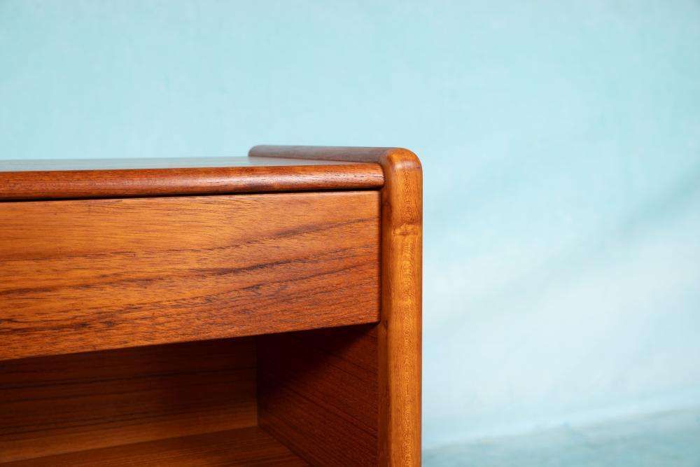 Midcentury Teak Wall Set, Minimalist Kai Kristiansen Console photo buy