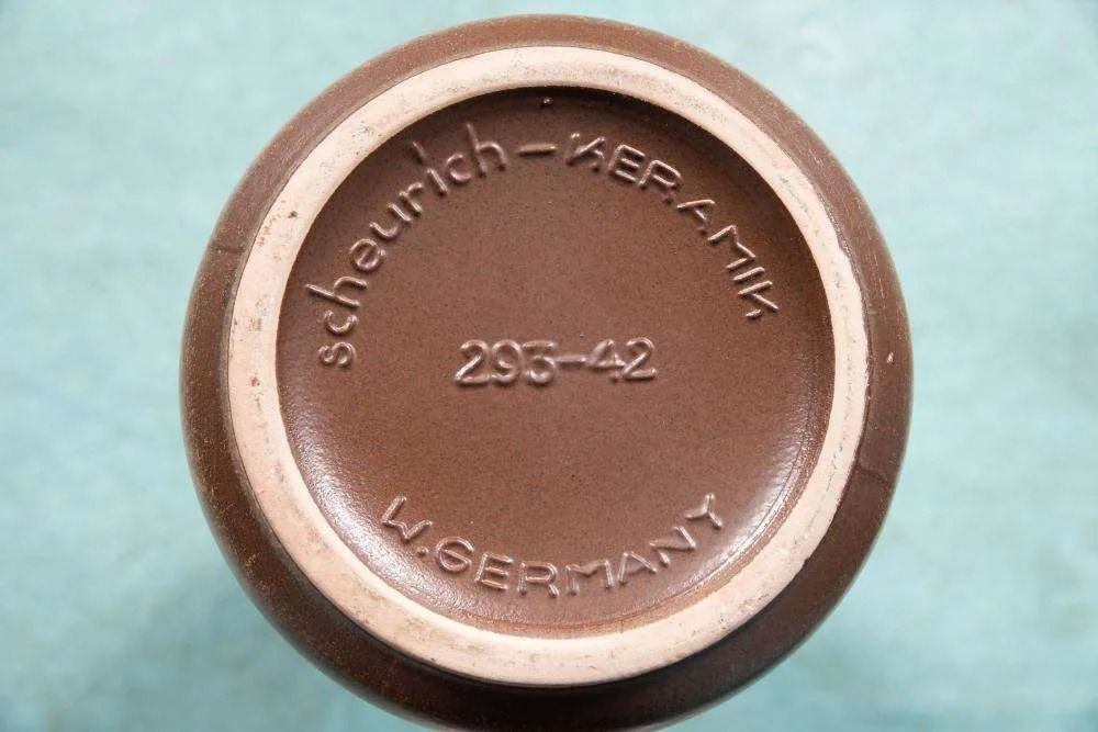 Vintage West Germany Scheurich Vase, 1960s/70s Wabi Sabi photo 65.0
