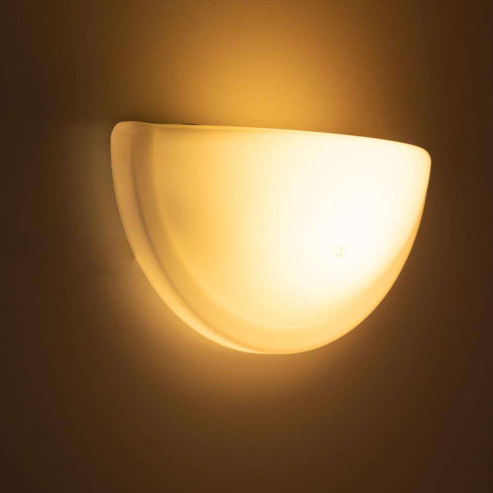 Space Age Peill & Putzler Glazen Wandlamp, Minimalistisch