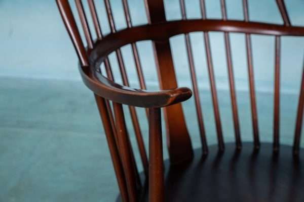 Ercol Fireside Chair Model 472 Jaren 1960 Beukenhout photo vintage