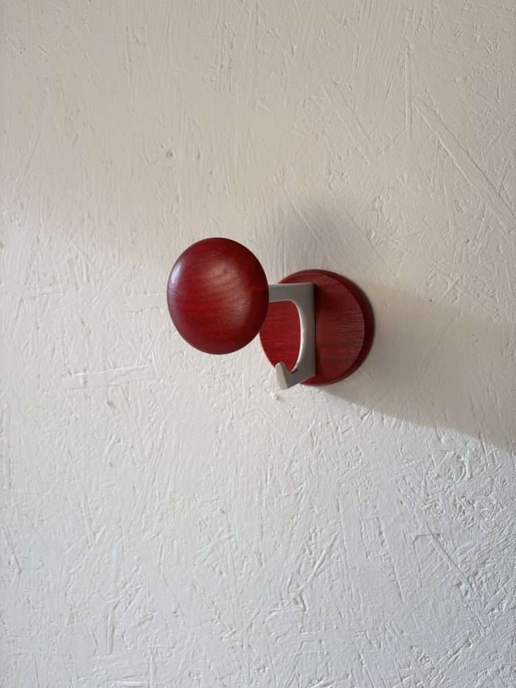 Wooden Space Age Coat Hooks Schönbuch 1970s Set Of 2 photo furniture