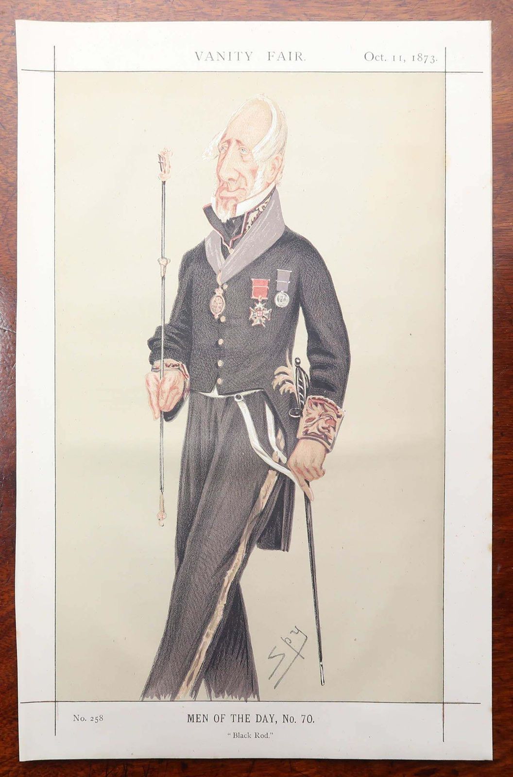 photo for sale Set Of 12 Original Antique Vanity Fair " Spy " Prints. " Men Of The Day ". 1873