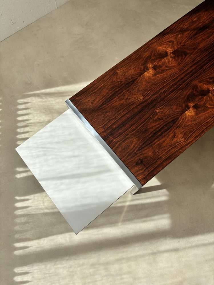 Vintage Dutch Design Coffee Table Topform Rosewood 1960s photo 925.0
