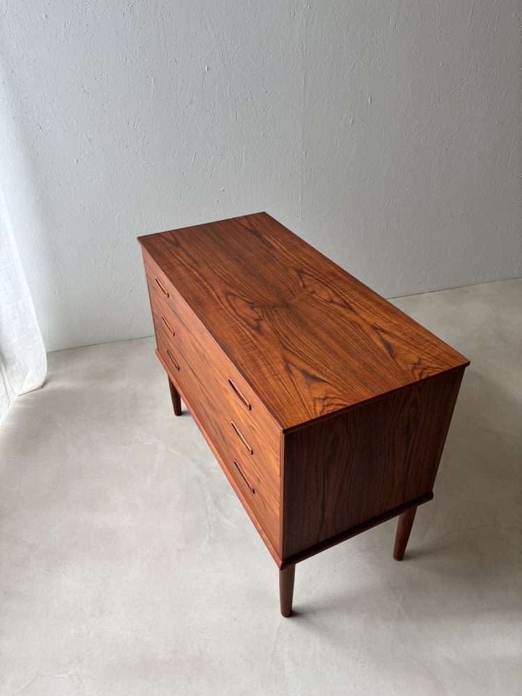 Volledig Gerestaureerde Teakhouten Ladekast, Vintage Design Uit De Jaren 1960 photo for sale