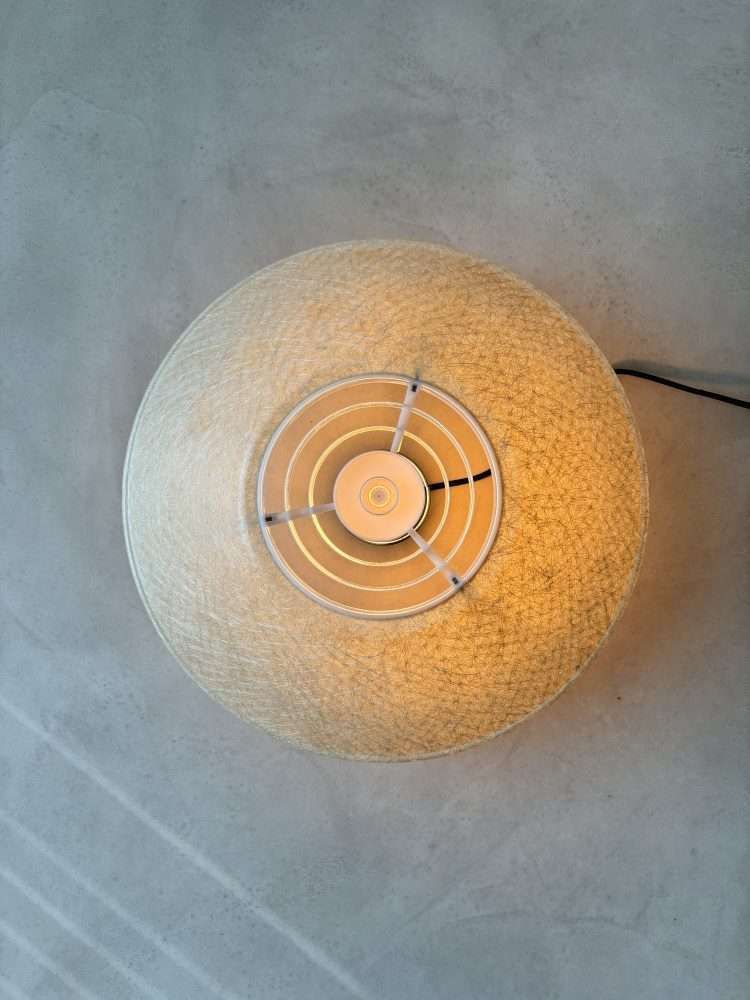 Louis Kalff Philips Ceiling Lamp, 1950s Fiberglass photo for sale