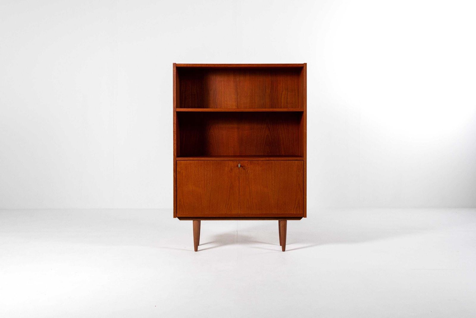 Danish Mid Century Teak Bookcase Cabinet, 1960s – Sejling Skabe photo 858.0