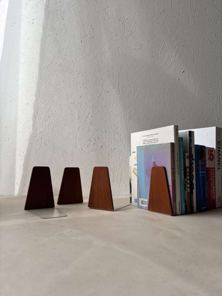 Kai Kristiansen Boekensteun Feldballes Møbelfabrik Teak photo vintage