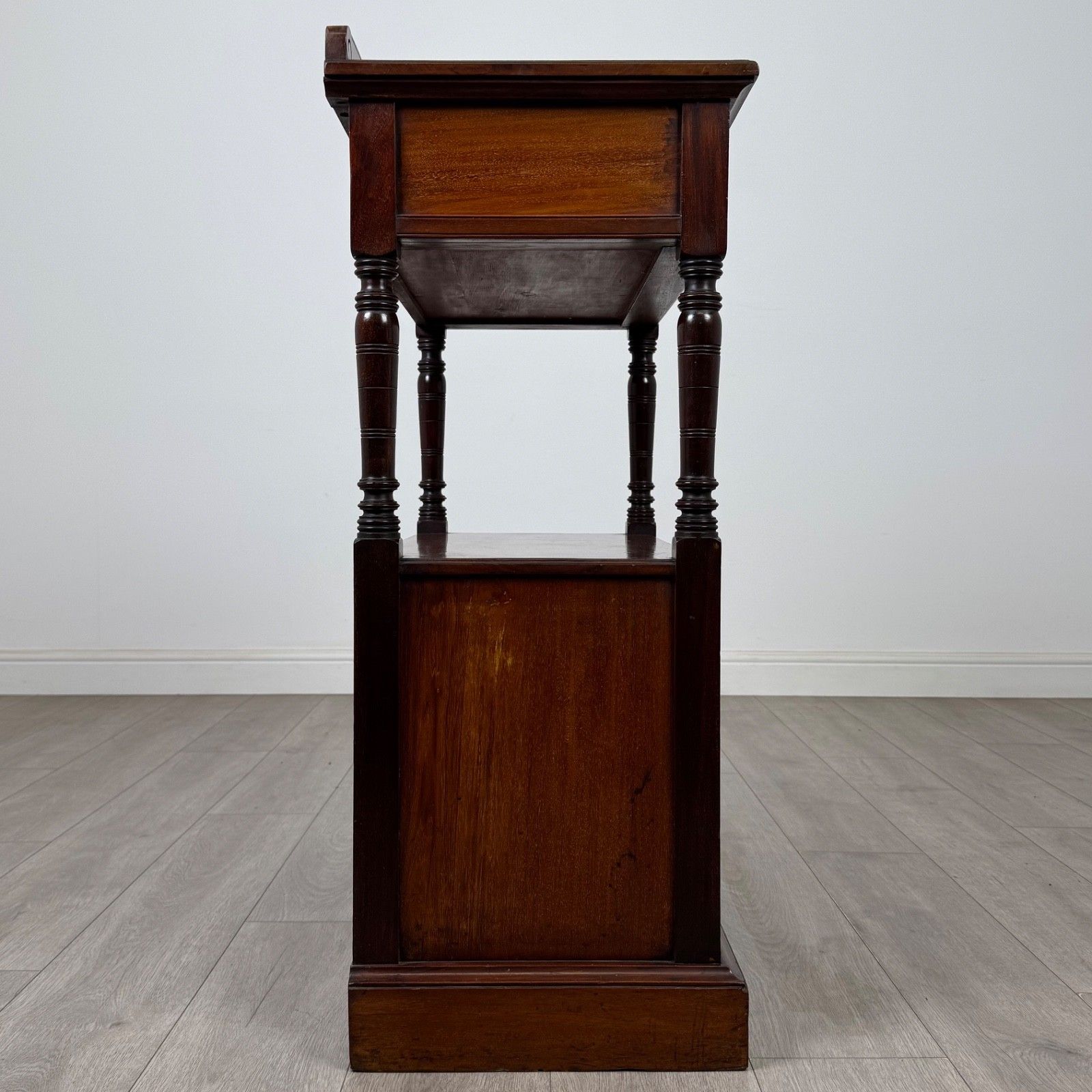Antique 20th Century Edwardian Walnut Cabinet By Maple & Co ( Af 5619 ) photo vintage