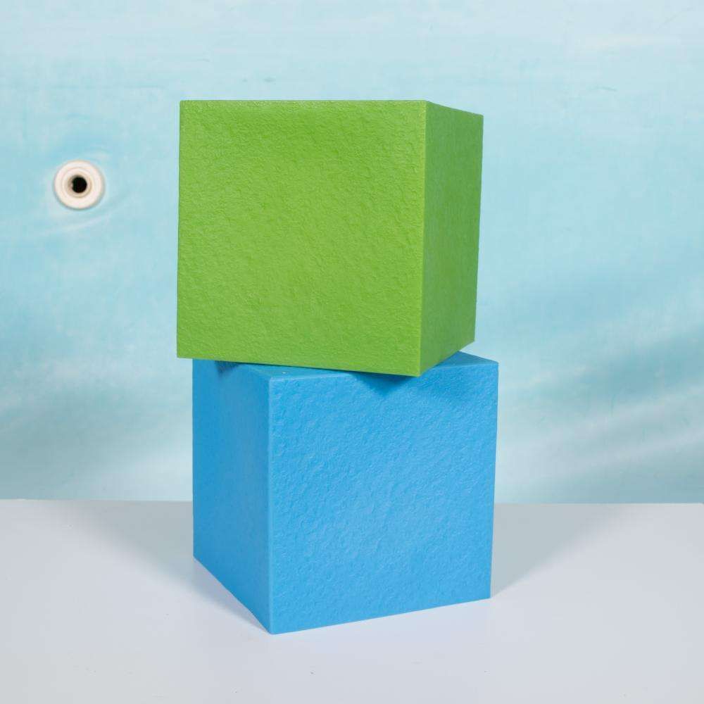 Vintage Cube Lamp From The 1980s, Mood Lamp For Baby/Children's Room photo Lighting