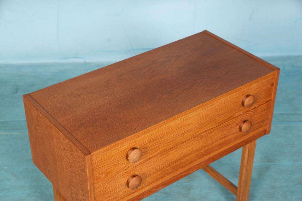 1960s Scandinavian Chest Of Drawers In Blond Oak photo buy