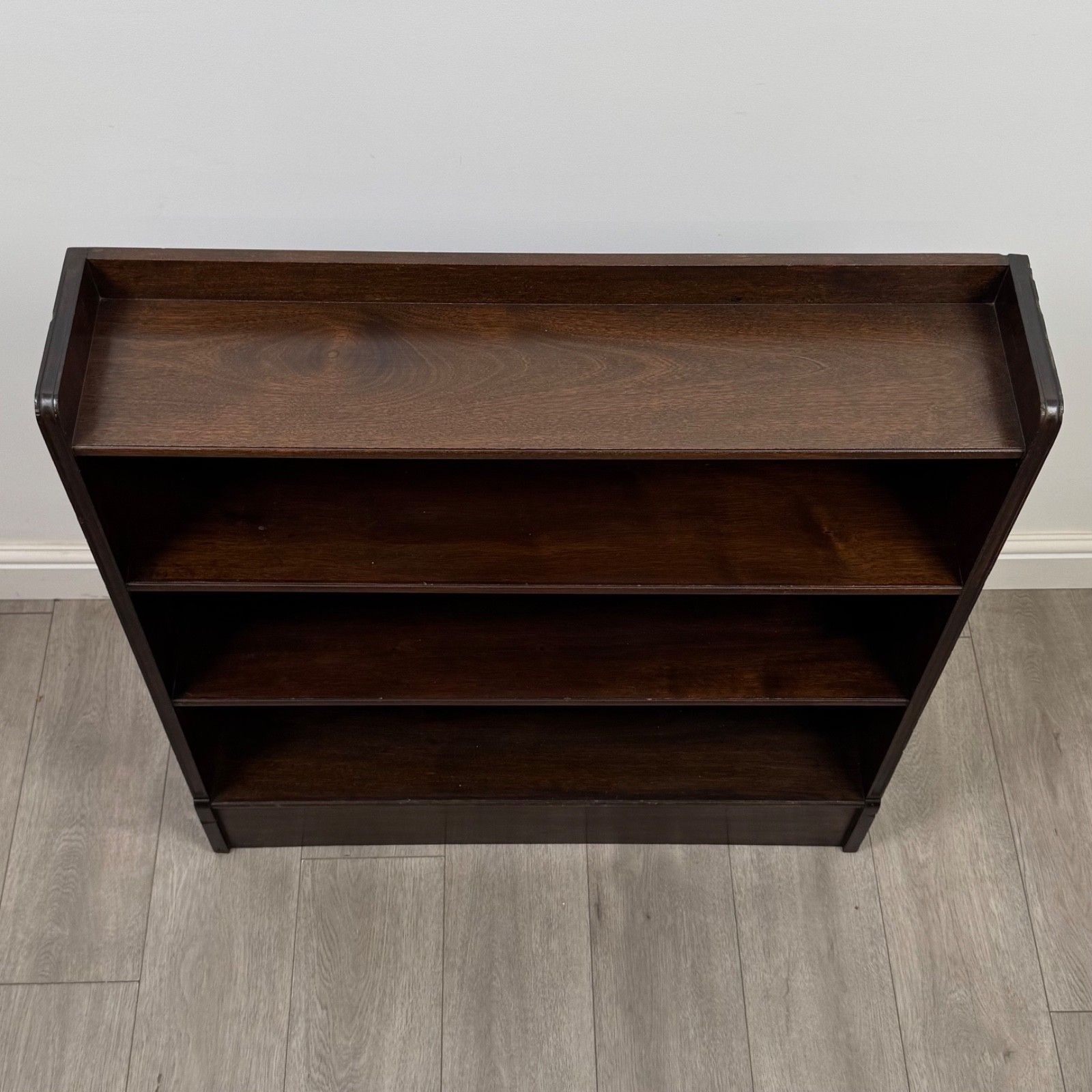 photo for sale Antique 20th Century Open Bookcase In Mahogany ( Af 5618 )