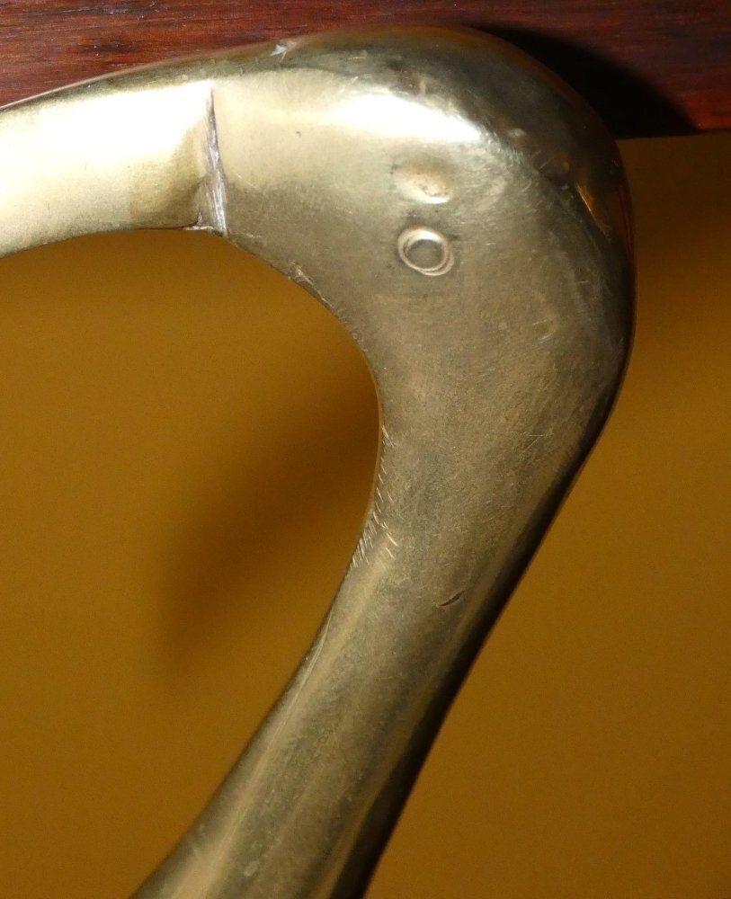 Art Brass Ibis Sculptures, France, 1960s, Set Of 2 photo