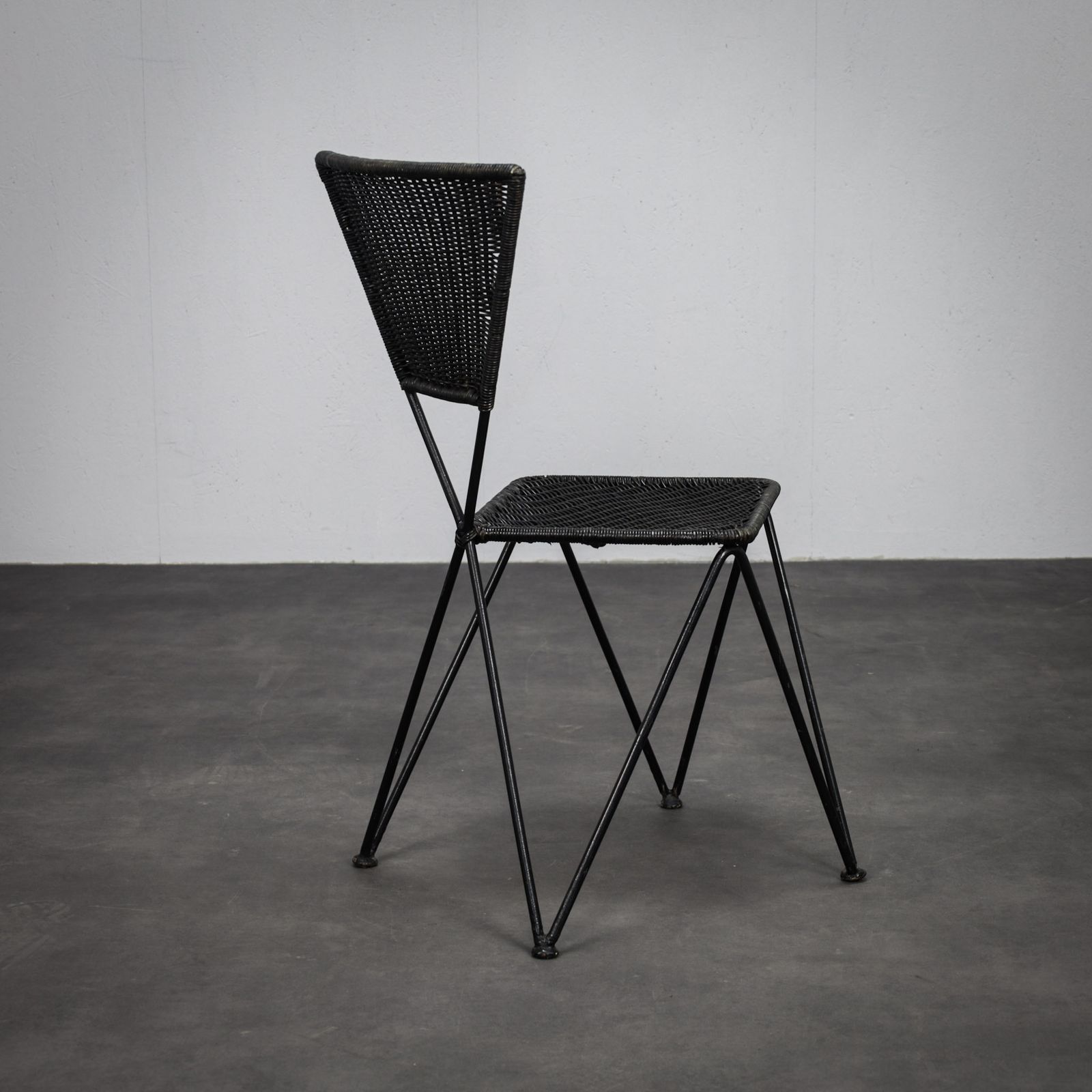 Rare Pair Of “Sonett” Chairs By Karl Fostel Seniors Erben (1950s). photo vinterior