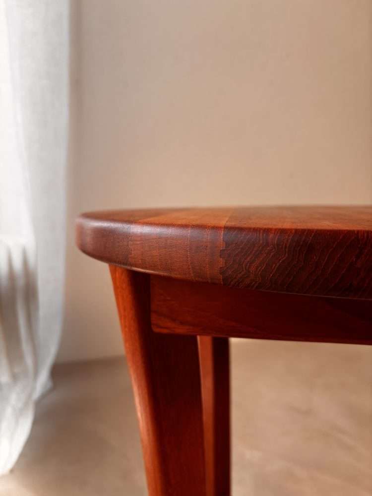 Danish Solid Teak Side Table, 1960s photo buy