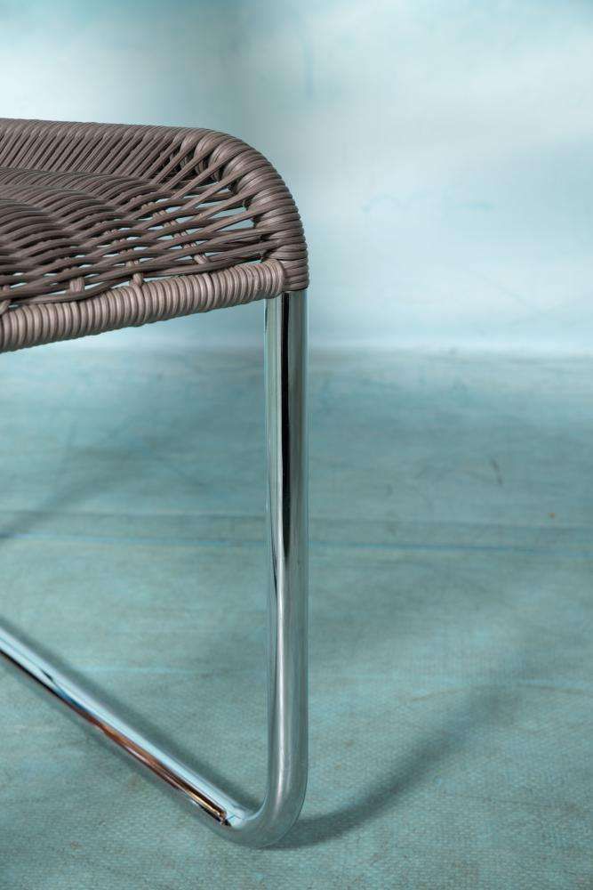 photo vintage Vintage Armchair Tecta B20, Minimalist Tubular Chair