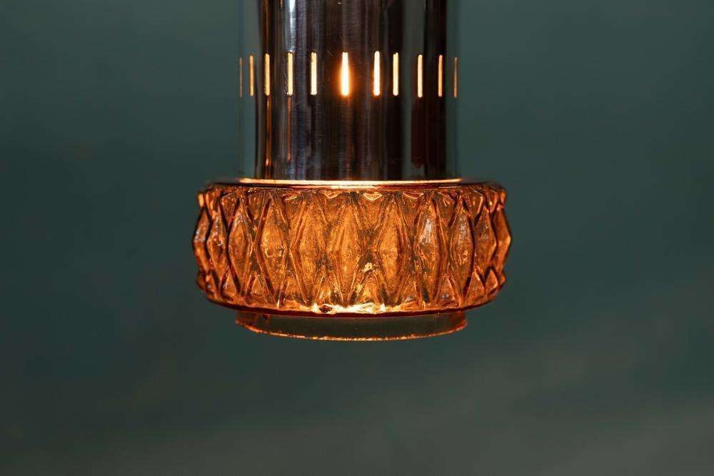 photo furniture Space Age Hanglamp Glas, Mid Century Glas Jaren 60 Hanglamp