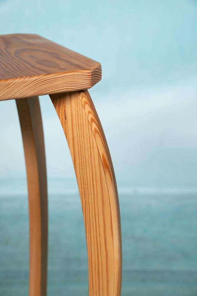 Vintage Pine Plant Stand, Plant Stand Sweden 1960s photo buy