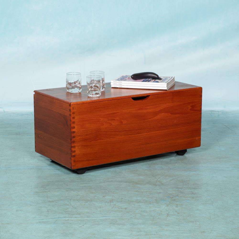 Mid Century Deens Design Opbergmeubel, Vintage Salin Trolley