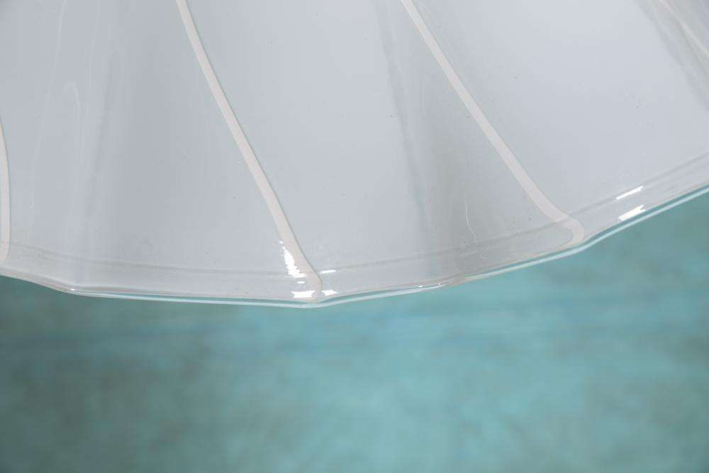 photo furniture Vintage Glazen Hanglamp Kalmar Fazzoletto