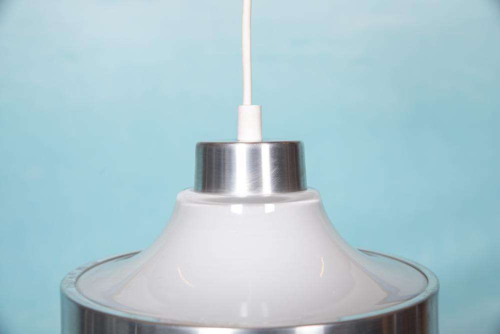 Vintage Design Glazen Hanglamp Ca. Jaren 1960, Zweedse Hanglamp photo 194.0