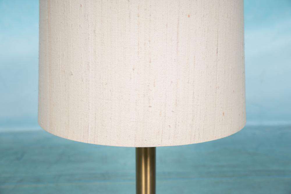 Vintage 70s Table Lamp, Minimalist Japandi Desk Light photo vinterior