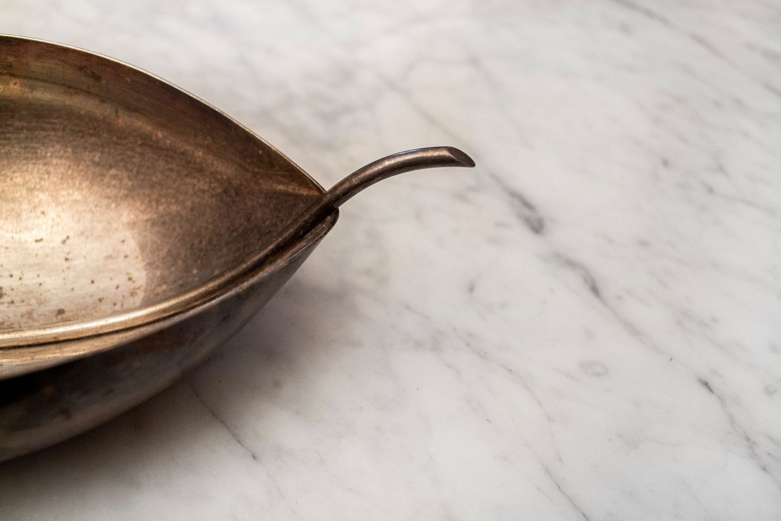 Silver Plated Gallia Leaf Pocket Emptier By Lino Sabattini For Christofle, France, 1950s photo for sale