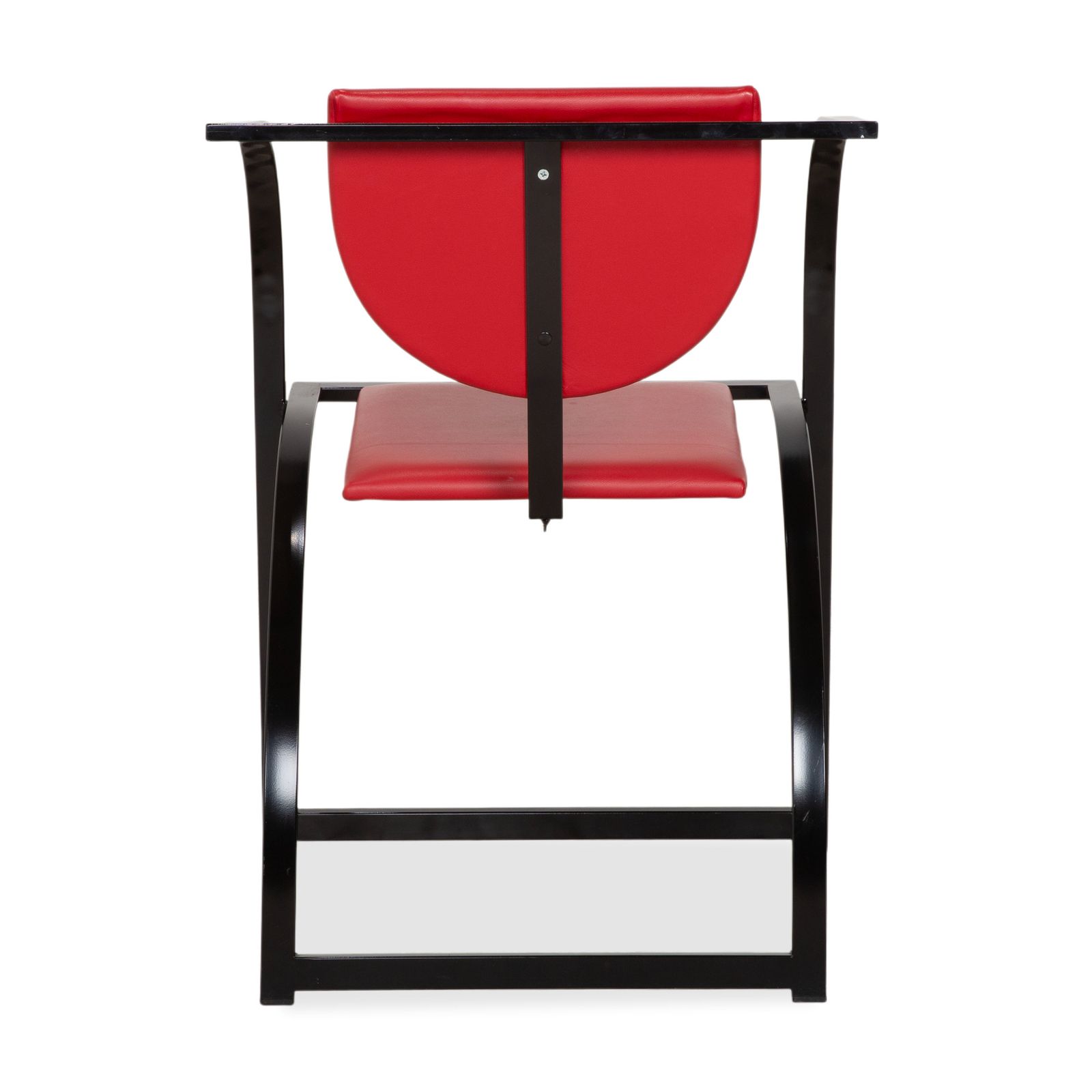 photo furniture Fauteuil KFF Cosinus en cuir rouge