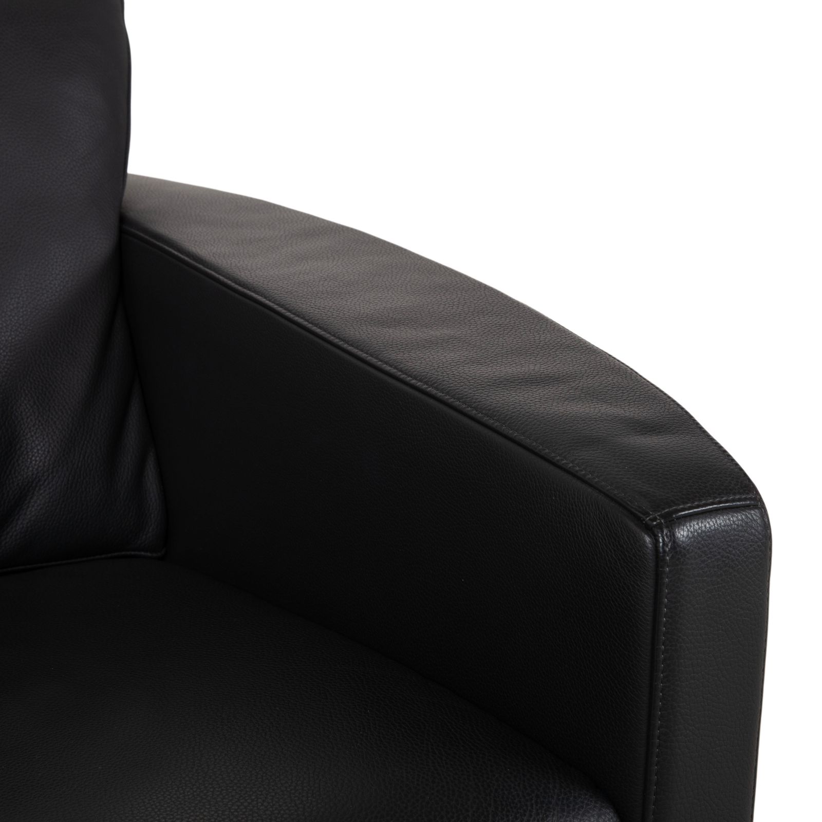 Fauteuil Rolf Benz 1200 en cuir noir photo Mobilier