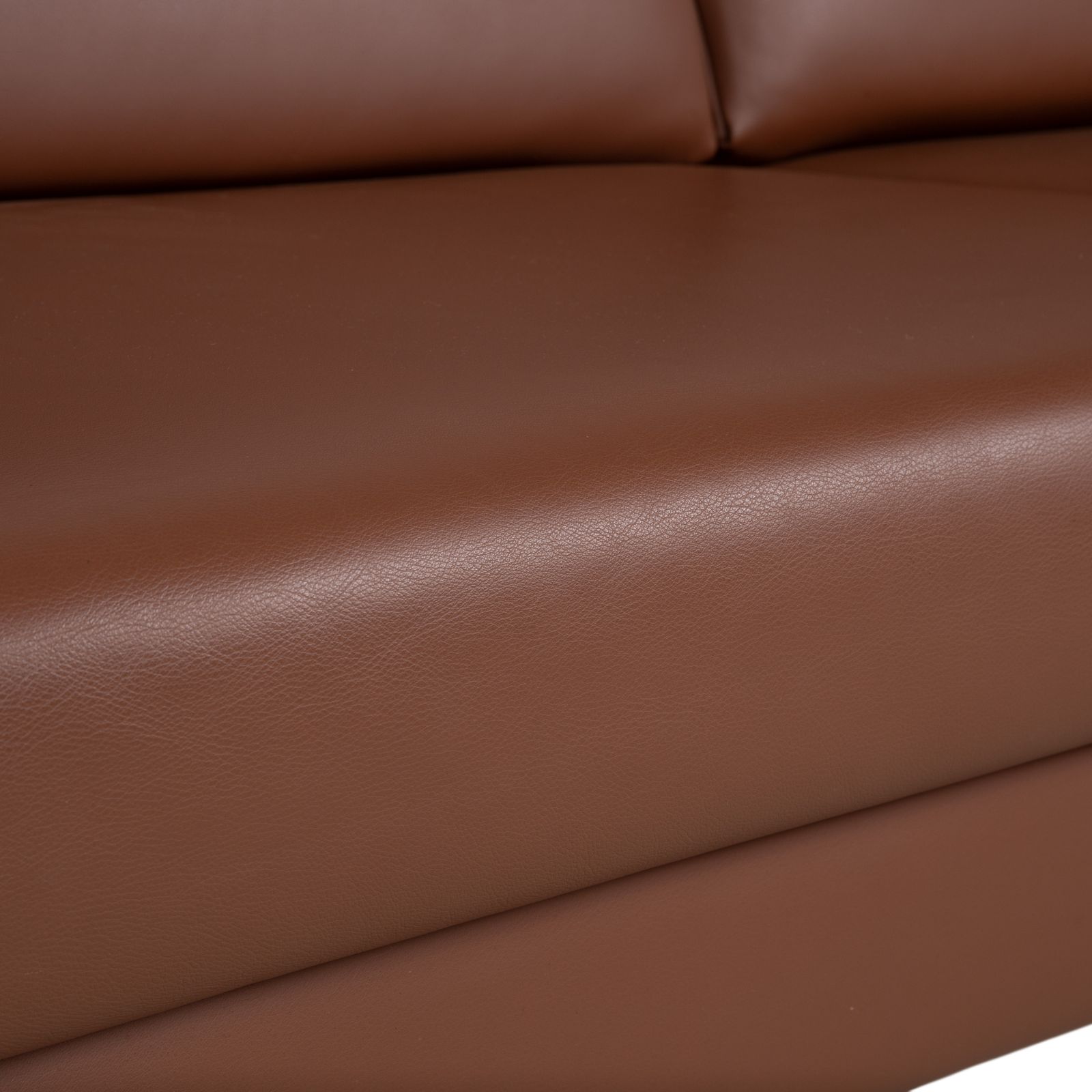 Canapé 3 places en cuir Walter Knoll, brun photo buy